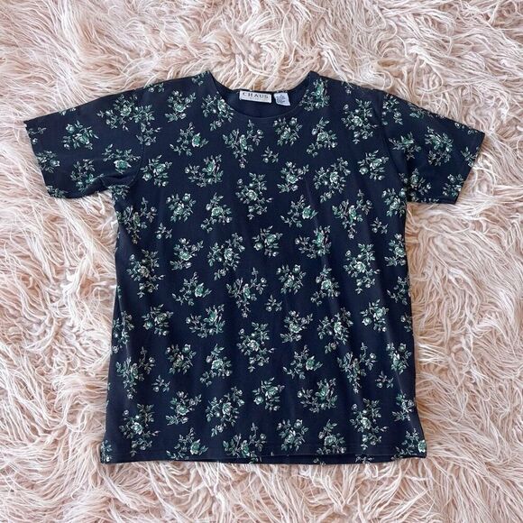 Women’s Vintage Floral T-shirt - Picture 1 of 3